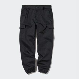 Uniqlo Men's Black Cargo Jogger pants